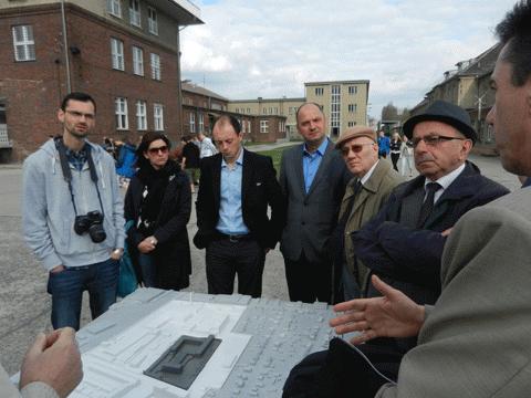Die Delegation in der Gedenksttte Berlin - Hohenschnhausen